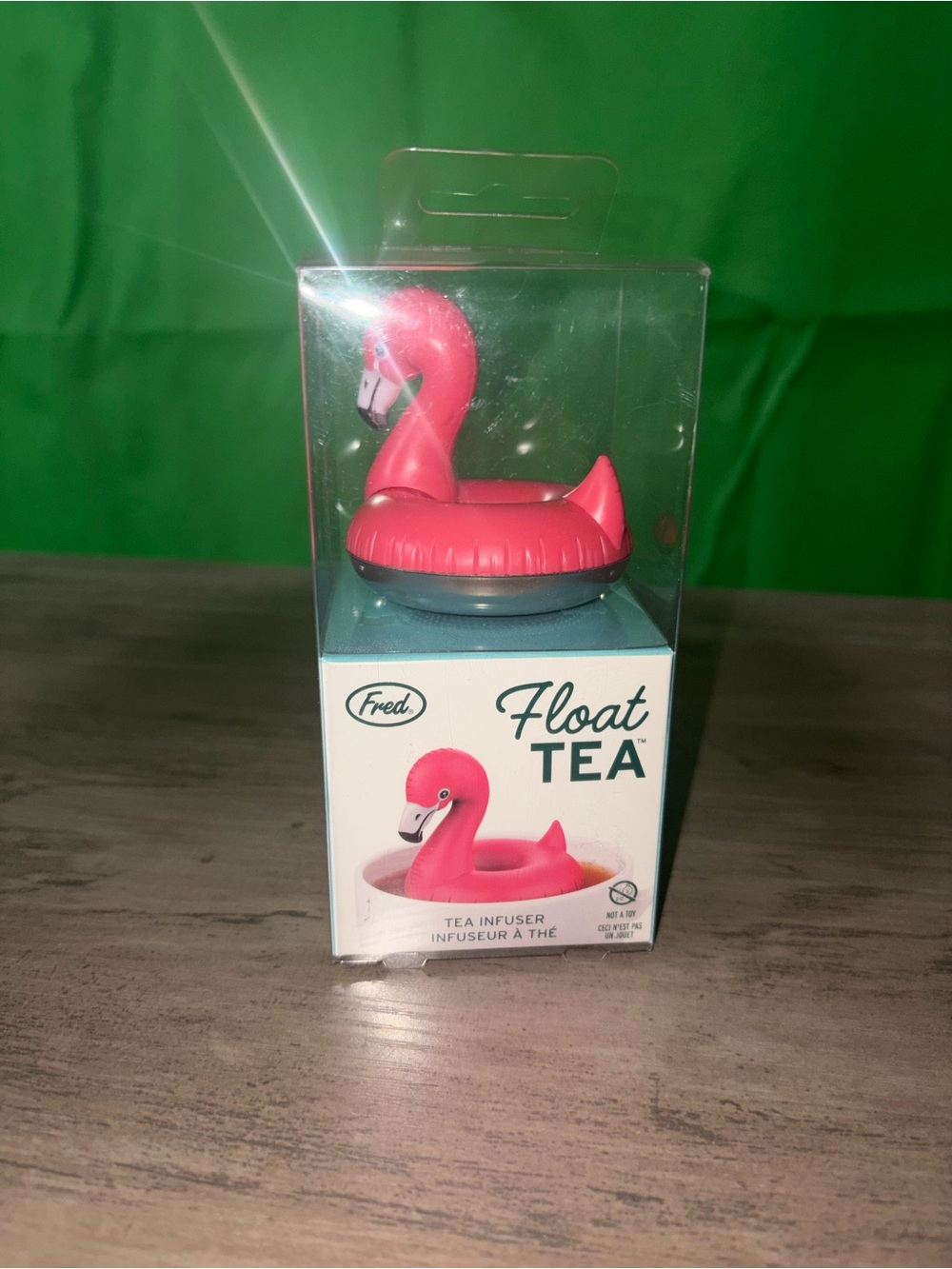 🆕💜 Fred FLOAT-TEA Flamingo Floating Loose Leaf Tea Infuser NWT